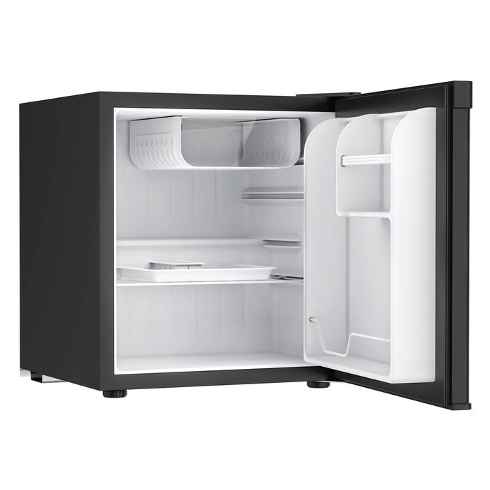 YOPOWER 48L Black Bar Fridge Mini Refrigerator Adjustable Thermostat