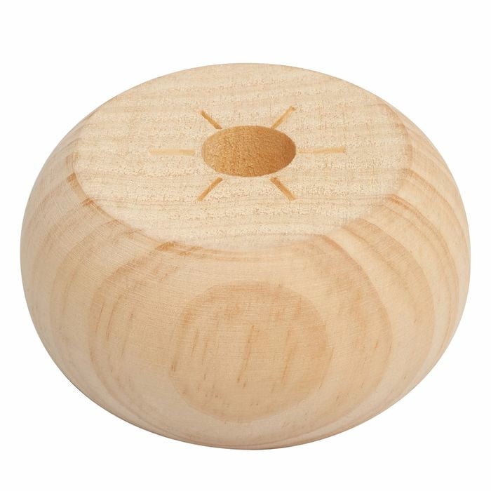 87mm Untreated Clear Pine Oxford Feet