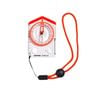 Baseplate Orienteering Compass - Begin 100 - Blood Orange