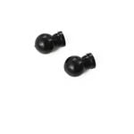 Windoware Black PVC Ball Finial - 2 Pack