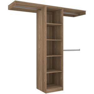 Lugna 1800 - 2100mm Cove Pack 3 Opening Built in Wardrobe Package
