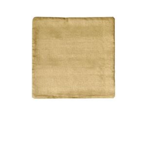 Polyester Cotton Texture Cushion Cover Pale Gold 43 x 43 cm