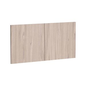 Kaboodle 1000mm Silver Ash Modern Fridge Cabinet Doors - 2 Pack