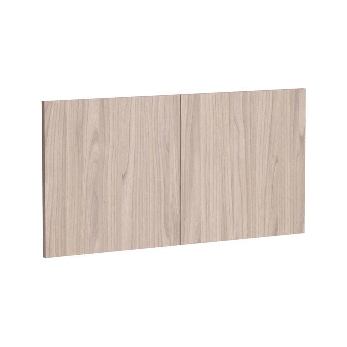 Kaboodle 1000mm Silver Ash Modern Fridge Cabinet Doors - 2 Pack