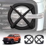 Head Light Trim for GWM Tank 300 2023-2024 Matt Black Front Light Frame Cover Guard Set of 2
