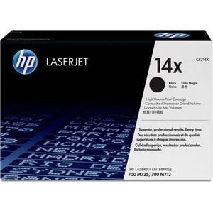 Hp 14x (cf214x) Original High Yield Laser Toner Cartridge - Single Pack - Black - 1 Each - 17500 Pages