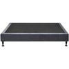 Waylon Velvet King Bed Base - Dark Grey