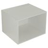 Kaboodle 600mm White Pepper Microwave Box