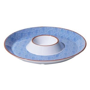 Avanti Round Sharing Plate With Sauce Bowl