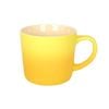 Argon Tableware 330ml Ombre Coffee Mug - Yellow - Glazed New Bone China Tea Mug Vegan Friendly Stoneware Ceramic Cup