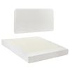 Artiss Queen Bed Frame Boucle Fabric Vacuum Compressed Beds Washable Cover No-assembly