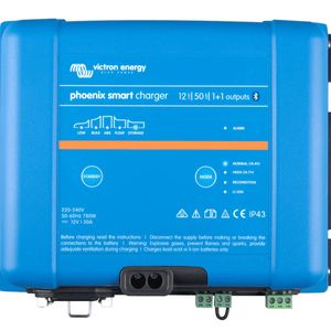 Victron 12V 50A Phoenix Smart IP43 12/50(1+1) Battery Charger