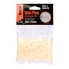 Ramset 5 x 25mm White Wall Plugs - 100 Pack