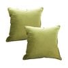 SOGA 2X 45cm Fluorescent Green Foliage Throw Pillows