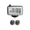 Caravan Trailer Tpms With High-pressure Anti-theft External Cap 2x Sensors