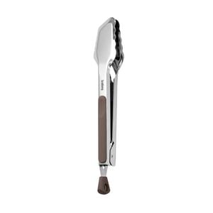 Scullery Kolori Stainless Steel Tongs 23cm - Cocoa