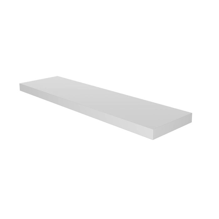 Flexi Storage Decorative Shelving 900 x 38 x 240mm White Matte Floating Shelf