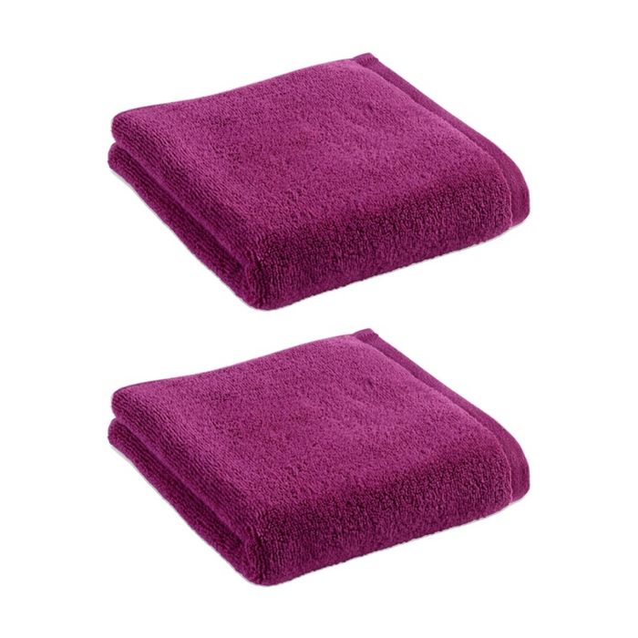 2PK Christy Cirrus Hand Towel Combed Cotton 450GSM Fast Drying Summer Pudding