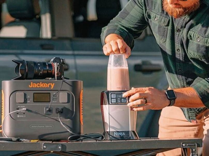 Image for article: Power up your camping holiday with a Jackery solar generator