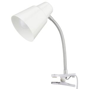 Verve Design White Brylee Clamp Lamp