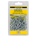 Otter 4.0 x 7.9mm Open Aluminium Blind Rivets - 100 Pack