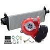 GEN1 High Flow Turbo Charger With 50mm Intercooler And Genuine Oil Feed Pipe For Toyota Hilux 1GD-FTV 2.8L 2015-2020