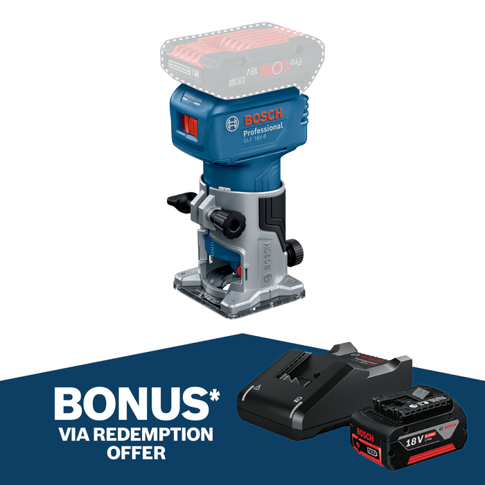 Bosch 18V Professional Laminate Trimmer 06016C6070 - Skin only