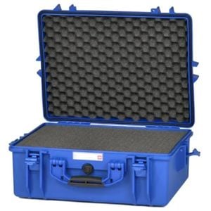 Hprc 2600w - Wheeled Hard Case With Foam - Electric Blue