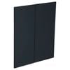 Kaboodle Poppy Seed Modern Corner Wall Cabinet Doors - 2 Pack - Modern