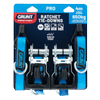 GRUNT 25mm x 4m Ratchet Tie Down Straps - 2 Pack
