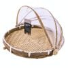 Clevinger Foldable Bamboo Portable Bug Repellent Food Protection Cover 40cm