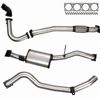 Ignite Exhausts Nissan Patrol GU (Y61) Coil Spring Ute 4.2L 3" Turbo-Back Exhaust With Dump Pipe & Muffler