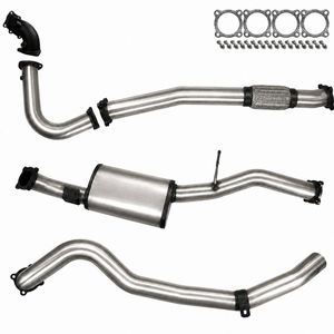 Ignite Exhausts Nissan Patrol GU (Y61) Coil Spring Ute 4.2L 3" Turbo-Back Exhaust With Dump Pipe & Muffler
