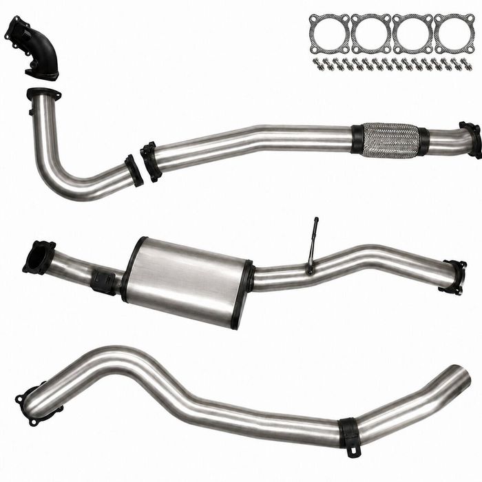 Ignite Exhausts Nissan Patrol GU (Y61) Coil Spring Ute 4.2L 3" Turbo-Back Exhaust With Dump Pipe & Muffler