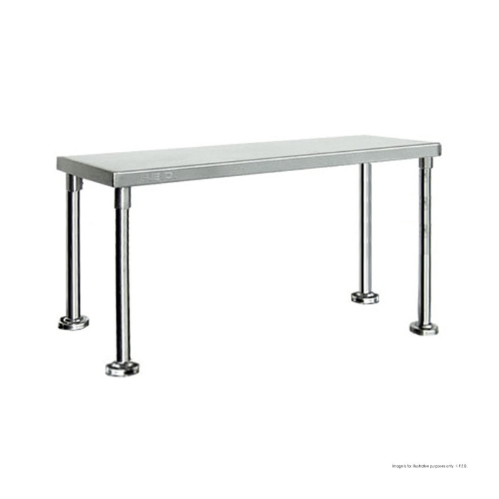 Modular Systems Single Tier 400 Deep Workbench Overshelf 450 High  - Overshelves and Undershelves (WBO1-1500-400)