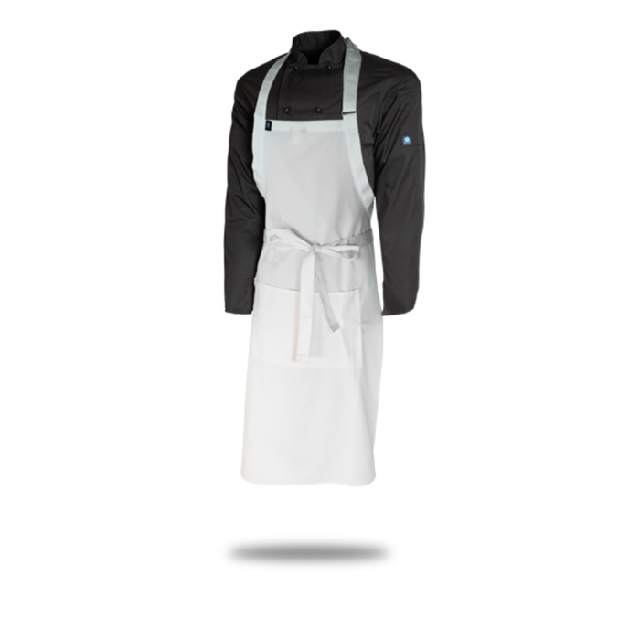 Chefs Brigade Bib Apron White