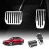 Performance Foot Pedals Pads Cover For Tesla Model Y Juniper 2025-Onwards Anti-Slip Brake