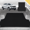 Outback GT 6D Pro Ute Tub Mat for SsangYong Musso LWB Dual Cab 2018-Current (With Factory Plastic Tub Liner) - Black