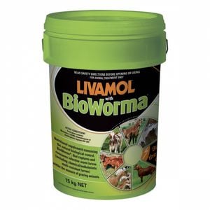 Iah Livamol With Bioworma Horse Nutritional Supplement 15kg