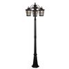 Eden Exterior Tripple Head Post Light - 2100mm