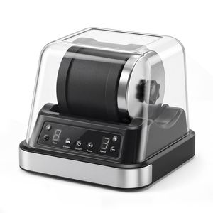 YOPOWER Rock Tumbler Kit with Sound Insulation Cover, 9 Speed & 9-Day Timer,