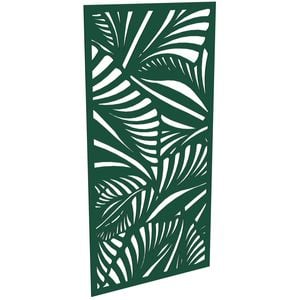 ProtectorAl 300-1200w x 1201-2400h Dark Green/Gloss White Jungle Unframed Composite Deco Panel