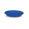 EDEN Blue Transparent Cylinder Saucer - Transparent Blue