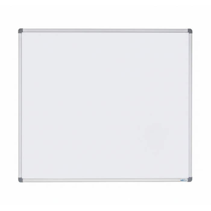 EverWrite Porcelain Whiteboard Magnetic Aluminium Frame 900x900mm