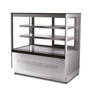 Atosa 290l Free-standing Square Cake Showcase - 900mm Df097f