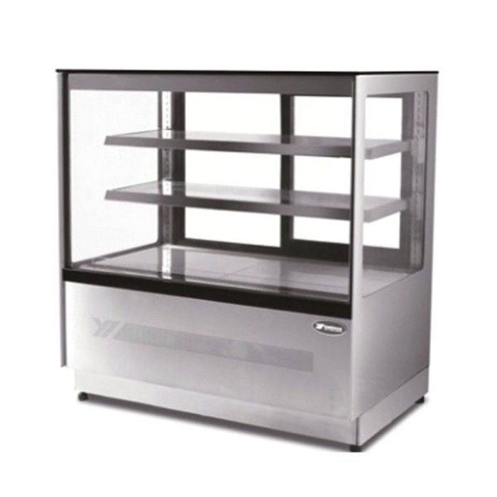 Atosa 290l Free-standing Square Cake Showcase - 900mm Df097f