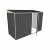 Build-A-Shed 1.2 x 3.0 x 2.0m Skillion Single Hinged Side Door Shed - Grey