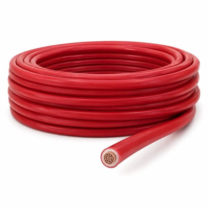 Single Core Battery Cable | 8 B&S | Red 30m Roll