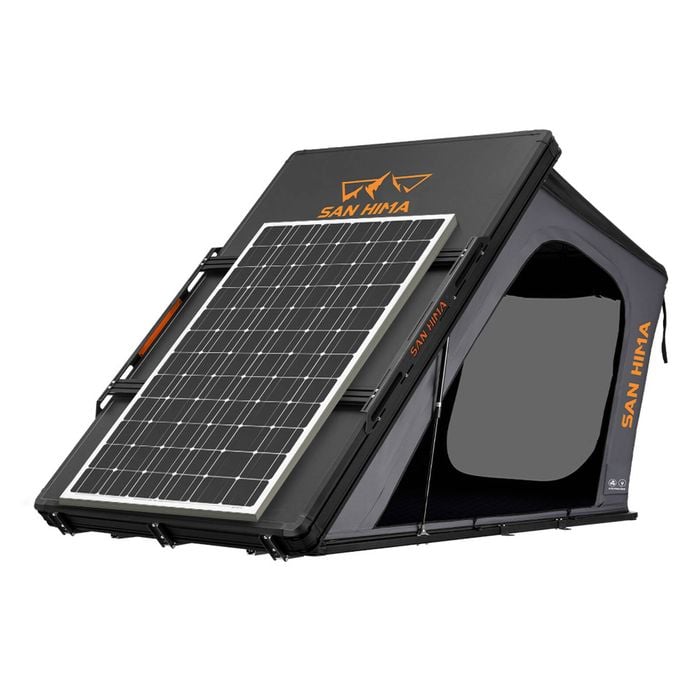 San Hima Kalbarri Gen 2 Rooftop Tent Hard Shell With Ladder + 250w Solar Panel