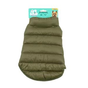 Art & Bob 30cm Green Reversible Puffer Dog Jacket - Small